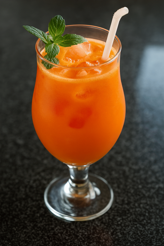 Sumo Natural de Cenoura, Maçã e Laranja – bebida saudável e cheia de vitaminas